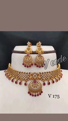 Simple Bridal Jewelry, Wedding Jewellery Designs, Gold Bangles For Women, Pretty Jewelry Necklaces