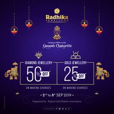 radhka jewellers offers diamond jewellery for rs 25 off on making changes to 5 sep 2019