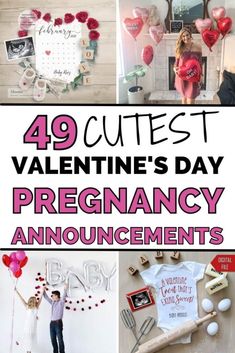 valentine's day pregnancy announcement ideas for the baby to be in their family and parents