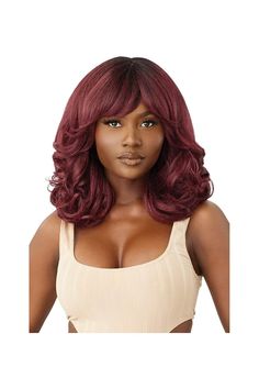 Outre Wigpop - Jasmiyah 14&#34; (DR Ginger Brown) Wet And Wavy Hair, Grease Hairstyles, Hair Color Remover, Polished Hair, Hair Oil Serum, Virgin Hair Wigs, Remy Hair Weave, Full Wigs, Loose Curls