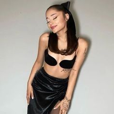 ariana grande Ariana Grande 2022, Mimi Cuttrell, Ariana Grande Black, Ariana Grande, Ribbon, Black