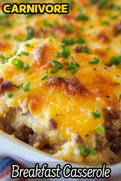 a casserole dish with meat and cheese on it