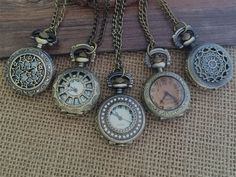 You will received 5pcs pocket watch charms pendant as the picture The watch size:25mm If you need more pls contact me. Watch Charms, Charms Collection, Magical Jewelry, Dope Jewelry, Funky Jewelry, Pocket Watches, Fantasy Jewelry, Jewelry Inspo, Dream Jewelry