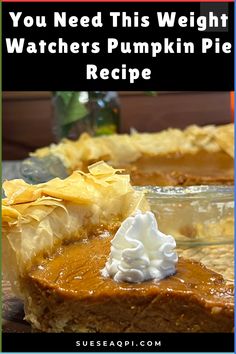 Looking for a lighter pumpkin pie option? This Weight Watchers Pumpkin Pie recipe features a delicate phyllo dough crust, homemade from scratch for a healthy twist on the classic. With Libby's pumpkin filling, this easy fall dessert is packed with flavor but keeps the points low. Perfect for Thanksgiving, holiday gatherings, or a guilt-free treat any autumn day! recipe on SueseaQPI.com #falldesserts #fallbaking #weightwatchers #weightwatchersdesserts #pumpkinpie Ww Pumpkin Pie Recipe, Weight Watchers Pumpkin Pie, The Best Pumpkin Pie Recipe, Healthy Pumpkin Pie Recipe, Thanksgiving Dessert Recipes, Weight Watchers Pumpkin, Best Pumpkin Pie Recipe, Pumpkin Filling, Pumpkin Pie Recipe Easy