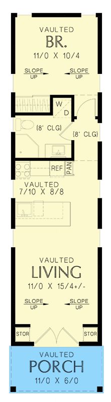 the floor plan for a two bedroom apartment