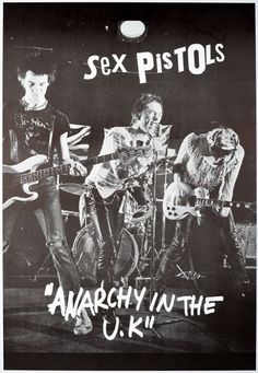 Punk Bands Posters, Punk Rock Posters, Anarchy In The Uk, Chica Punk, Poster Punk, Punk Rock Music, Arte Punk