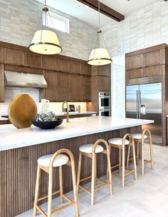 Saffert Collection Three-Light New Traditional Vintage Brass White Linen Glass Pendant Light Textured Kitchen, Sophisticated Kitchen, Earthy Textures, Earthy Home, Kitchen Island Ideas, Modern Pendant Lighting, White Linen Fabric