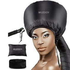 MuzooyBeauty Hood Hair Dryer Attachment Set, Hand Held Hair Dryer Including Soft Adjustable Hooded Bonnet Head Band for Drying Styling Curling Deep Conditioning Name:Hood Hair Dryer Attachment Set Colour:Black Brand:MUZOOY Function: Drying Styling Curling Deep Conditioning Bonnet Dryer, Hooded Hair Dryer, Bonnet Hair Dryer, Blow Hair, Hair Drying Cap, Hair Steamers, Hair Blow Dryer, Best Hair Dryer, Hair Drying