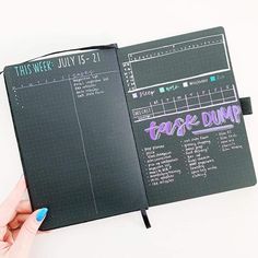 31 Black-Out journal spreads to inspire you! | My Inner Creative Bullet Journal Tips, Journal Tips