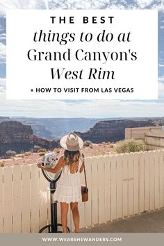 The Grand Canyon is divided into several rims: North Rim, South Rim, East Rim, and West Rim. While each of them offers their own unique experiences and perspectives of the canyon, this is everything you need to know, plus the best things to do at the Grand Canyon West Rim including how to visit the Grand Canyon West Rim from Las Vegas in a day. | las vegas to grand canyon west rim | west rim grand canyon las vegas | las vegas to grand canyon day trip | day trip to grand canyon from las vegas Grand Canyon Day Trip, Grand Canyon Las Vegas, North America Road Trip