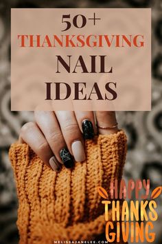 Looking for Thanksgiving nail inspiration? Discover over 50 nail designs perfect for your holiday dinner! From fall colors to festive accents, these trending nail art ideas will complete your Thanksgiving outfit. Click to see stylish, easy, and eye-catching nail looks for fall and Thanksgiving. Perfect for autumn vibes and festive nail lovers! Short Square Nails Thanksgiving, Beautiful Fall Nails Design, Fall Nail Art Inspiration, Cute November Nail Ideas, Fingernail Art Designs, Thanksgiving Glitter Nails, November/december Nail Ideas, Short Nails For Thanksgiving, Sparkly Thanksgiving Nails