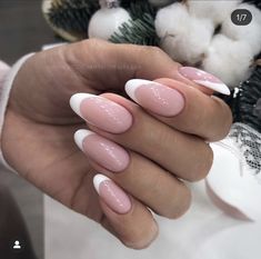 Pink Tip Nails, Shellac Nail Art, April Nails, Chic Nail Art, French Manicure Nails, Work Nails, Bride Nails