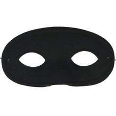 Skeleteen Black eye mask is a great costume accessory for Halloween or dress-up. The eye mask is 7 inches long and has a 12 inch long elastic that can be stretched up to 24 inches to fit most. This mask is great for Bandit costumes and more. Skeleteen items are made of tested materials that are non-toxic and safe. Carnival Cosplay Eye Mask, Carnival Cosplay Eye Mask Costume Accessory, Cosplay Carnival Eye Mask Costume Accessories, Carnival Cosplay Costume Eye Mask, Black Masks For Cosplay Carnival, Black Eye Mask For Costume Party, Black Mask For Cosplay Carnival, Black Eye Mask For Cosplay, Black Mardi Gras Cosplay Masks