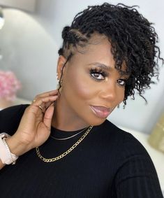 Microlocs Formal Styles, Microtwistlocs Styling, Sister Locs Styling, Sister Locs Updo Styles, Sister Locks Styles Short, Short Sister Locks Hairstyles, Jet Black Locs, Short Sisterlocks Styles, Micro Locs Styles