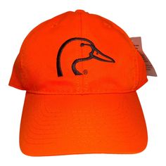 Ducks Unlimited Baseball Hat Adult Cap Adjustable Neon Orange NEW Ducks Unlimited, Hunting Clothes, Baseball Hat, Neon Orange, Brands Outlet, Ducks, Ebay Store, Accessories Hats, Baseball Hats