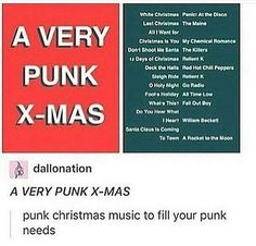 a very punk x - mas christmas album