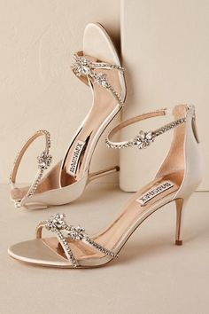 Shoes Fancy, Hak Tinggi, Crystal Heels, Prom Heels, Wedding Heels, Prom Shoes