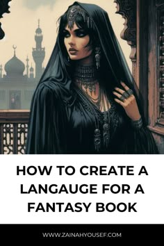 Full author guide on how to create a language for a fantasy book with tips and tricks and more. For writing tips, check out www.zainahyousef.com How To Write Fantasy Romance, How To Create A Language, How To Create A Fictional Language, Creating A Fantasy Language, Tips For Writing Fantasy Novels, Fantasy Book Writing Tips, Fantasy Book Inspiration, How To Write A Fantasy Book, How To Create A Character