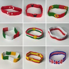 Stylish and modern Flag Wrist Bands, level up your style. Our flag bracelets are handmade with the highest quality beads and string. They are made and imported from Tanzania, before they are cleaned and disinfected. Suitable for Men, Women and Kids Size: Bracelets lengths (diameter) 8cm to 10cm. 3 Wrist sizes based on palm thickness. Small (15-17cm), Medium (17-19cm), Large (19-21cm)  BRACELET SIZING CHART IN PHOTOS They DO NOT stretch but are extremely TOUGH! MAKE SURE TO WEAR BRACELET WITH SOAPY OR CREAMED HANDS TO ALLOW SLIP Return accepted (buyer pays postage) Brazil Bracelet Beads, Mexico Flag Bracelets, Flag Bracelet, Country Flag Bracelet, Ukrainian Bracelet, Pakistani Flag, Flags Of European Countries, European Flags, Turkey Flag