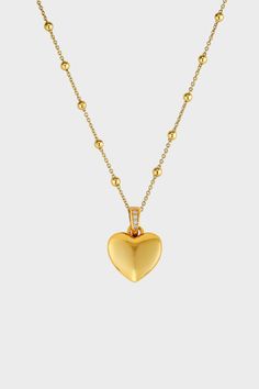 Gold Puffy Heart Mini Locket Locket Chain, Georgetown University, Puffy Heart, Kids Sale, Gold Dipped, Art Architecture, Heart Locket, Keep Jewelry, Physical Activities