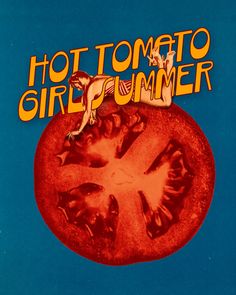 hot tomato girl summer is here (again)! lets play mermaids in the pool and eat bruschetta🍅  hot tomato girl summer, tomato summer, tomato girl, tomato girl aesthetic, tomatoes, summer, poster, wall art, tomato, graphic design Tomato Graphic, Tomato Girl Aesthetic, Tomato Girl Summer, Tomato Girl, Summer Prints, Room Posters, New Wall, Design Reference, Graphic Design Posters