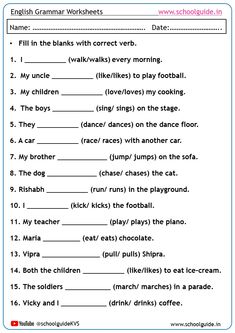 the english worksheet for children to learn how to read and understand their words