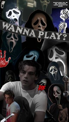 Stu Scream, Ghostface Wallpaper Aesthetic, Billy Loomis Hot, Scarie Movie, Ghost Face Wallpaper Aesthetic, Scream Videos, Billy Loomis, Trippy Iphone Wallpaper, Halloween Wallpaper Iphone Backgrounds