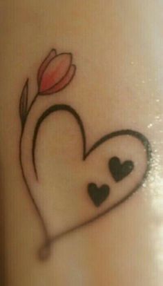 Heart Tattoo ideas |   simple couples tattoos funny Heart Tattoo For Kids, Unique Tattoos For Moms With Kids, 2 Kids Tattoo Ideas For Moms, Back Tattoo Full, Simple Heart Tattoo Designs, Unique Tattoos Ideas, Mother Of Two Tattoo Ideas, Motherhood Tattoos Unique, Simple Couples Tattoos