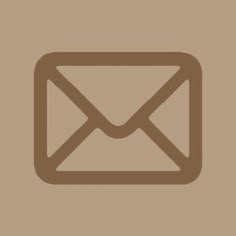 an email envelope with a brown background