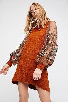 Festival Dresses, Bohemian Fall, Hidden Garden, Style Evolution, Diy Couture, Fall 2018, Mode Inspiration, Brown Orange, 70s Fashion