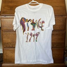 Nwot Size Medium Prince Shirt, Prince And The Revolution, The Revolution, White Shirt, Prince, Color White, Tee Shirts, Man Shop, Mens Shirts