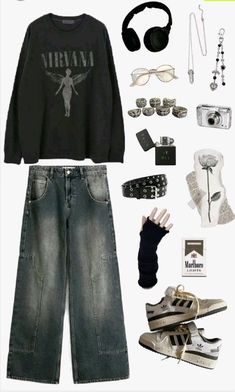 Rockstar Guy Outfit, Goth Nonbinary Outfits, Grunge X Academia, 90 Grunge Outfits Men, Different Styles Fashion List Names, Dark Y2k Fashion, Alt Transmasc Outfits, Grunge Man Outfit, Emo Skater Outfits