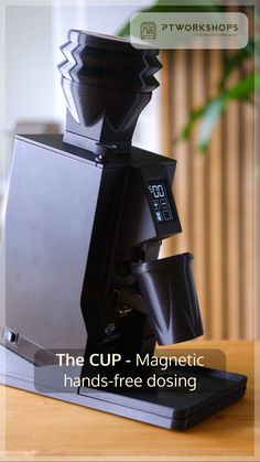 the cup - magnetic hands - free dosing machine is designed to work on all kinds of things