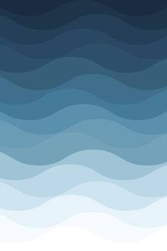 an abstract blue and white background with wavy lines