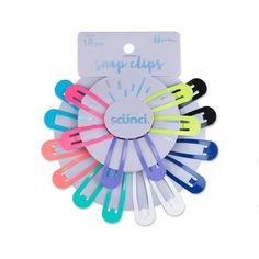 What?s better than a snap clip for hair? EIGHTEEN snap clips! These little style helpers come in 9 different colors, two each. You can hold wisps of hair in place anywhere and everywhere, and with color options like neon pink and mint, you will get noticed! Snap clips are versatile and easy to use. Just bend one way to open and the other way to snap closed. Clip hair away from your face when you?re cleansing or putting on makeup. Or snap on a bunch just to keep hair where you want it or just to Travel Hair, Bun Maker, Stylish Headbands, Hair Styling Tools, Glitter Hair, Snap Clips, Butterfly Shape, Girls Hair Accessories, Up Girl