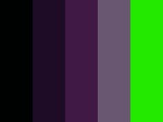 an image of a green and purple color scheme