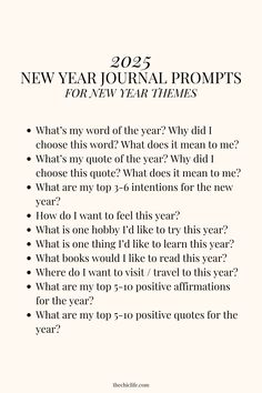 the new year journal is open to reveal what's in it and how do you think