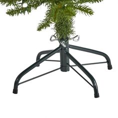 an office chair with a christmas tree on it's backrest and the seat up