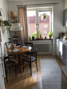 the kitchen is clean and ready to be used for dinner or other mealtimes