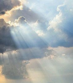 an image of the sky with clouds and sunbeams above it that says, thinking about taking that lead? i wanna be there when you do w