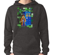 Cute 8bit time traveller with the phone box Pullover Hoodies #pulloverhoodie #hoodie #tardis #policepubliccallbox #doctorwho #phonebooth #phonebox #timemachine #timetraveller #cubic #games #sandbox #creeper #mojang #8bit Pablo Picasso Artwork, Picasso Artwork, Christian Tshirt Design, Time Traveller, Elephant Drawing, Horse Artwork, Phone Box, Hoodie Pullover, Pullover Hoodies