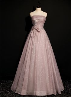 فستان زهري, Cheap Gowns, White Ball Gowns, Figure Flattering Dresses, Formal Ball Gown, Pink Prom Dress, Quinceanera Dress