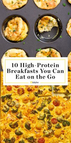 the top ten high protein breakfasts you can eat on the go