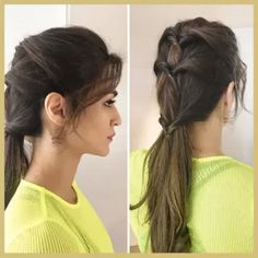 Braid Hair Dos, Trendy We Fryzurach, Girls Hairstyles Easy, Easy Hacks, Front Hair, Hair Upstyles, Vintage Wedding Hair, Zain Imam, Front Hair Styles