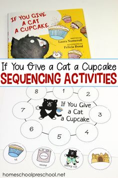 a book with instructions on how to give a cat a cupcake for seducing activities