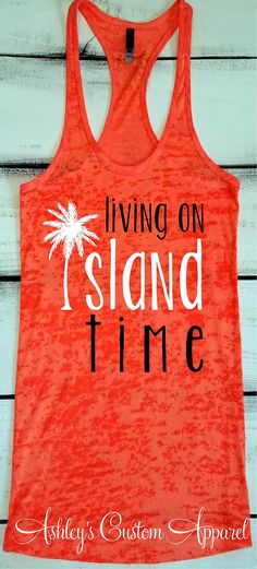 Island Vacation Shirt Beach Vacation Tank Top Swimsuit Cover Up Living On Island Time Summer Tanks Travel Shirt Beach Coverup Beach Life Tee Bahamas Vacation Outfits, Beach Vacation Tips, Camisa Liverpool, Klopp Liverpool, Tank Top Swimsuit, Beach Vacation Packing, Summer Tanks