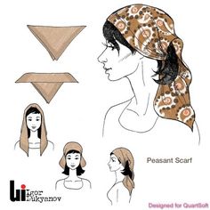 2020 Hairstyles, Hair Wrap Scarf, Hair Scarf Styles, Head Scarf Styles, Estilo Hippie, Updos For Medium Length Hair, Hair Stylies, Hair Bangs, Hairstyles For Medium Length Hair