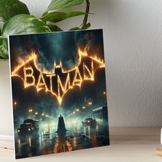 the dark knight rises batman poster art board print