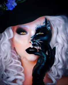 60+ Halloween Makeup Looks That Will Inspire You - KAYNULI Halloween Makeup Inspiration, Halloween Eyes