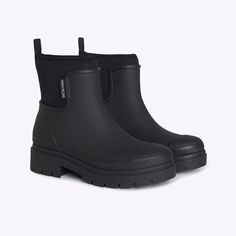 Tully Boot // Black Merry People, Welly Boots, Wishlist 2024, Wellies Boots, Rain Hat, Colour Combos, Blue Cabinets, Wellington Boot, Wellington Boots